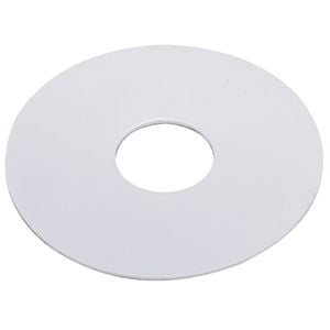 Kinetic 15mm BSP White Flat Self Adhesive Cover Plate