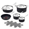 Tefal  Jamie Oliver Ceramic Enjoy 5 Piece Cookware Set with Pan Protectors