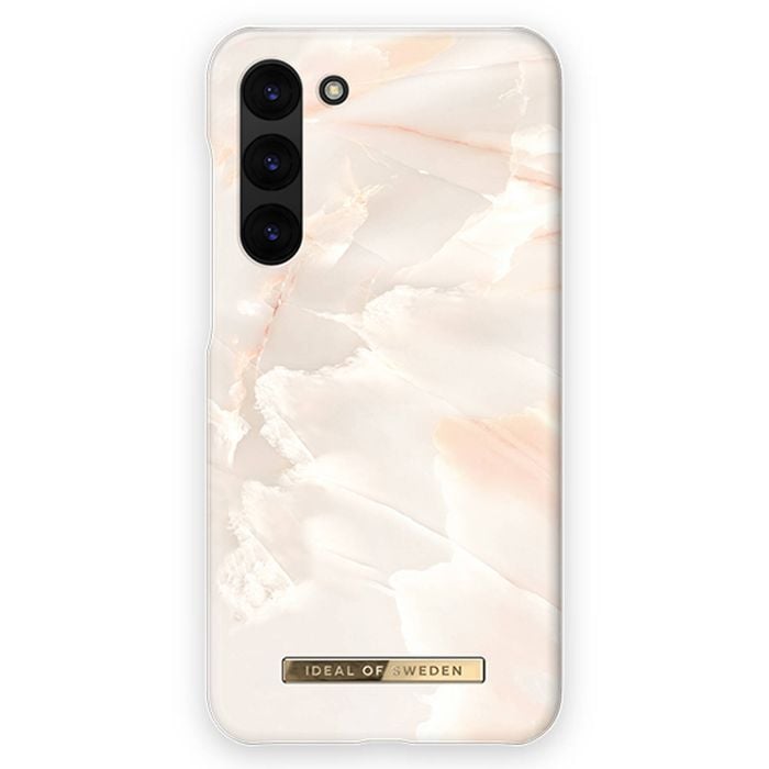 Ideal Of Sweden Fashion Case (suits Galaxy S23+) - Rose Pearl Marble