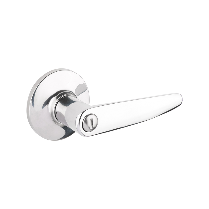 Lane Avalon Polished Chrome Privacy Knobset