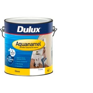 Dulux 4L Extra Bright Gloss Aquanamel Enamel Paint - 4L
