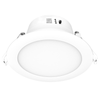 Arlec 9W 92mm Tri-Colour Dimmable LED Downlight Flushed Lens - 2 Pack