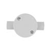 DETA 20mm 2-Way Conduit Junction Box - 25mm