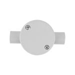 DETA 20mm 2-Way Conduit Junction Box - 25mm