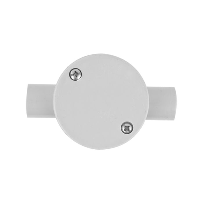 DETA 20mm 2-Way Conduit Junction Box - 25mm