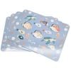 4pc Urban Reef Animals Cork Wooden Table Placemats 28x38cm Blue