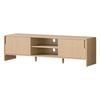 Alfordson Entertainment Unit Tv Cabinet 150cm Oak