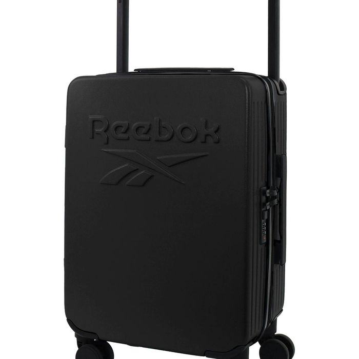 Reebok Expedition Cabin Hard-Shell Suitcase Travel Luggage 54cm Black
