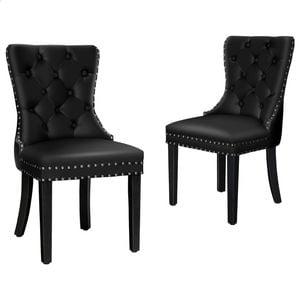 ALFORDSON Dining Chairs PU x2