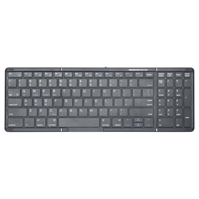Tri-Folding Bluetooth Wireless Keyboard