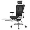 ALFORDSON Desk Chair Office Mesh Black White