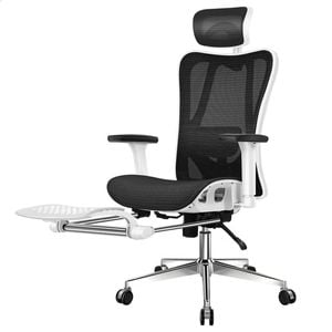 ALFORDSON Desk Chair Office Mesh Black White