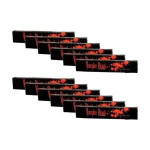 12PK Nandita Home Fragrance Scented Smelling Incense Sticks Packet Vampire Blood