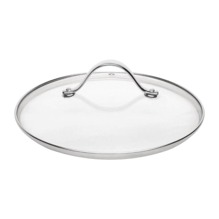 Vogue Saucepan Lid Glass 170mm Cookware Accessory