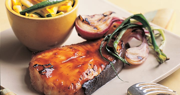 Barbecued Fish With Onions Recipe | Matador BBQs