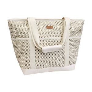 LVD Milo Insulated Beach Cooler Storage Travel Bag Neutral/Coastal