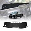 Luxury 3D Dash Mat Pad Cover Non-Slip for Toyota Hilux 2015-2024 Microfiber Leather