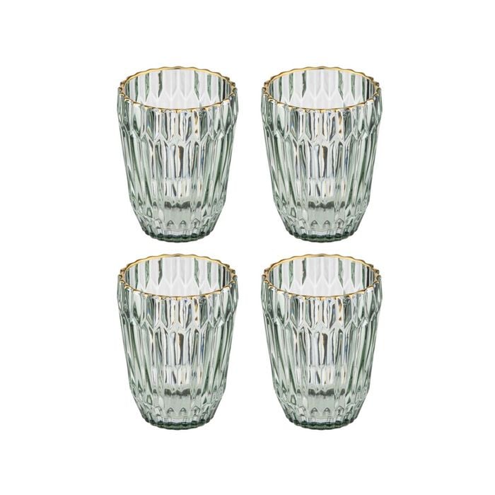 Tempa Amara Set of 4 Lowball Tumbler Sage