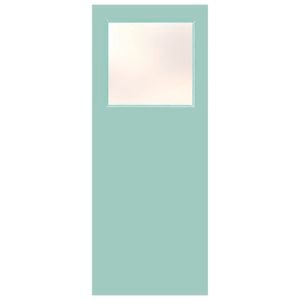 Hume Doors & Timber 720 x 2040 x 40mm Entrance Door Duracote Glass Opening G1 Glass XF1