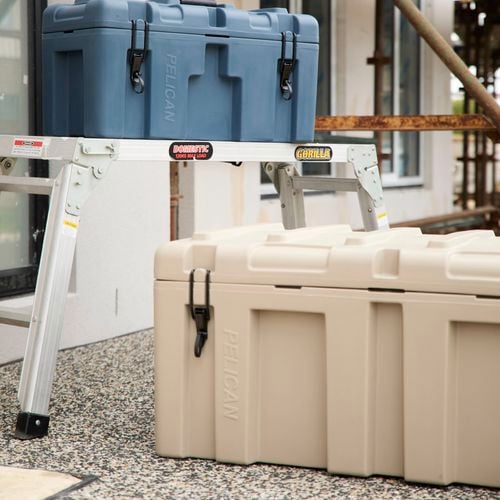 Pelican
  600 x 300 x 310mm Cargo Case (I/N 0648096) and 900 x 550 x 400mm Cargo Case
  (I/N 0648102)
