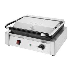 Apuro Bistro Large Ribbed Contact Grill - Cu602-a