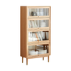 Miuz 4-tier Cabinet Bookcase Stand Bookshelf Display Shelf Storage Display Rack