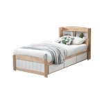 Rio Toddler Single Hardwood Bed Frame and Mattress Set
