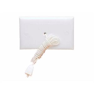 HPM Ceiling Switch with Pull Cord White