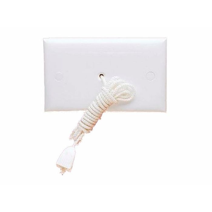 HPM Ceiling Switch with Pull Cord White