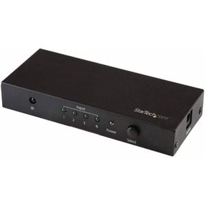 Startech.com 4 Port Hdmi Switch - 4k 60hz - Supports Hdcp - Ir - Hdmi Selector - Hdmi Multiport Video Switcher