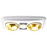 HPM 3-in-1 Bathroom 2 Heat/Fan/Light White