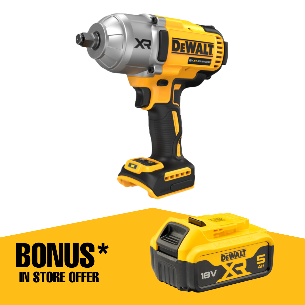 Bunnings dewalt impact wrench sale