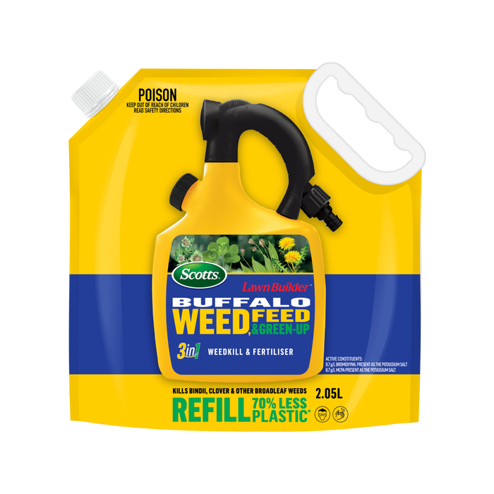 Scotts Lawn Builder Buffalo Weed Feed Green Up Refill Pouch 
