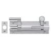Delf 100 x 32 x 9.5mm Cranked Barrel Bolt Offset Satin Chrome