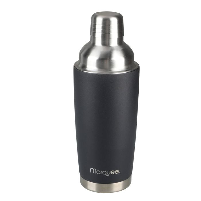 Marquee 500ml Black Stainless Steel Insulated Cocktail Shaker