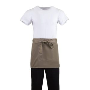 Whites Waist Apron Polycotton Tan 750x373mm Hospitality Service Uniform
