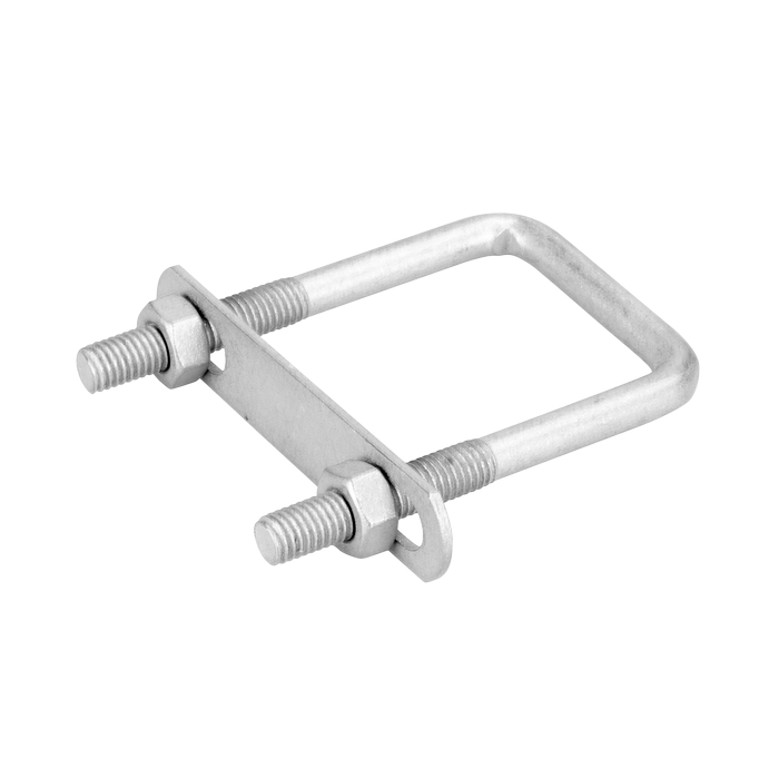 Pinnacle M8x78x50mm Galvanised U Bolt Square 1PK