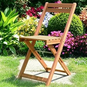 Marquee 500 x 385 x 780mm Timber Folding Chair