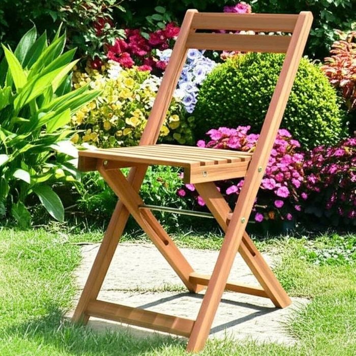 Marquee 500 x 385 x 780mm Timber Folding Chair