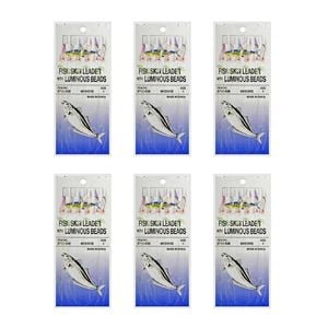 6x Surecatch Wilson Bait Jig - Fish Skin Fishing Rig 6 Hook - Size 4