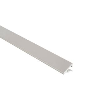 QEP 10mm x 2.5m Silver Afterfit Tile Trim