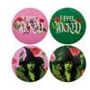 4pc Maxwell & Williams Ceramic Coasters Set Serveware Feel Wicked 10cm