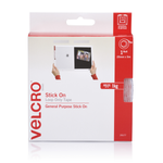 VELCRO 25mm x 5m White Loop Only Tape