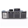Coleman Revolution Dual Fuel Kitchen W/storage No Drawer/fridge Module Blk Gloss