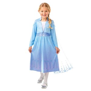 Rubies Elsa Frozen 2 Disney Princesses Girls Fancy Dress Up Costume Size 6-8 YRS