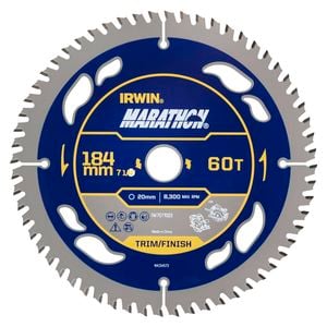 IRWIN 184mm 60T Marathon Circular Saw Blade IW7071023