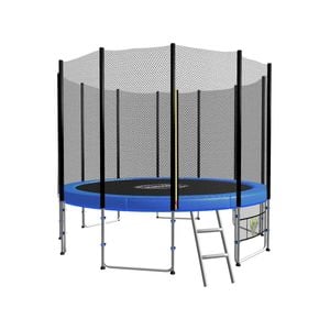 Kahuna Blizzard 10 Ft Trampoline Outdoor Round Jumper Bouncer Pad Net Mat