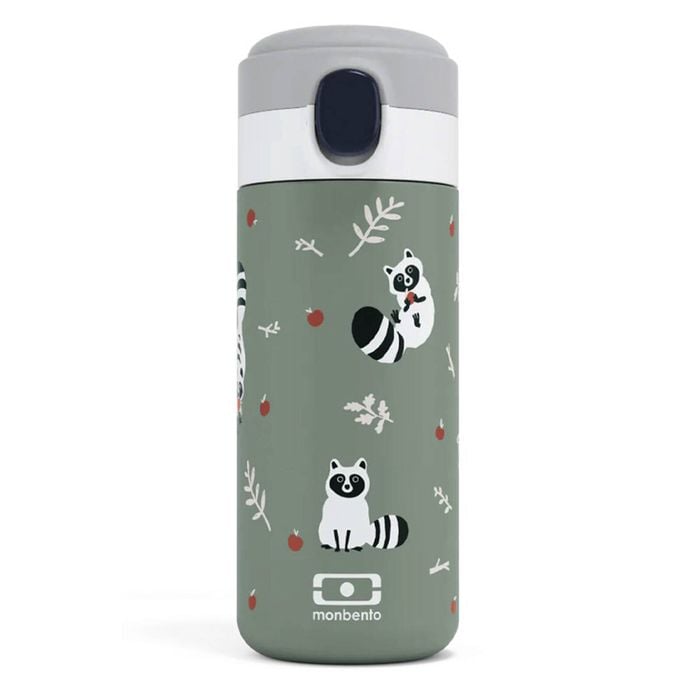Monbento Mb Pop Insulated Bottle - Raccoon