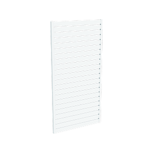 ProtectorAl Up to 0900W x Up to 1766H Pearl White Aluminium Slat Screen Kit