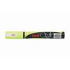 Uni Bullet Tip Chalk Marker 2.5mm (Fluoro Yellow)